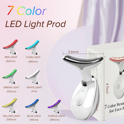 Red Light Therapy Face and Neck Massager