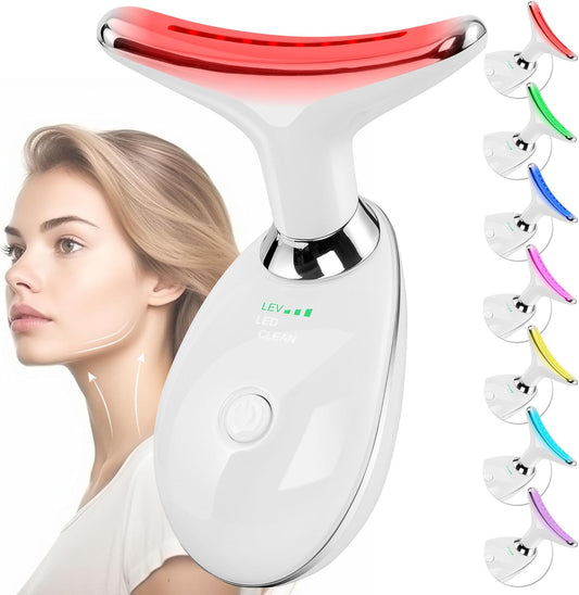 Red Light Therapy Face and Neck Massager