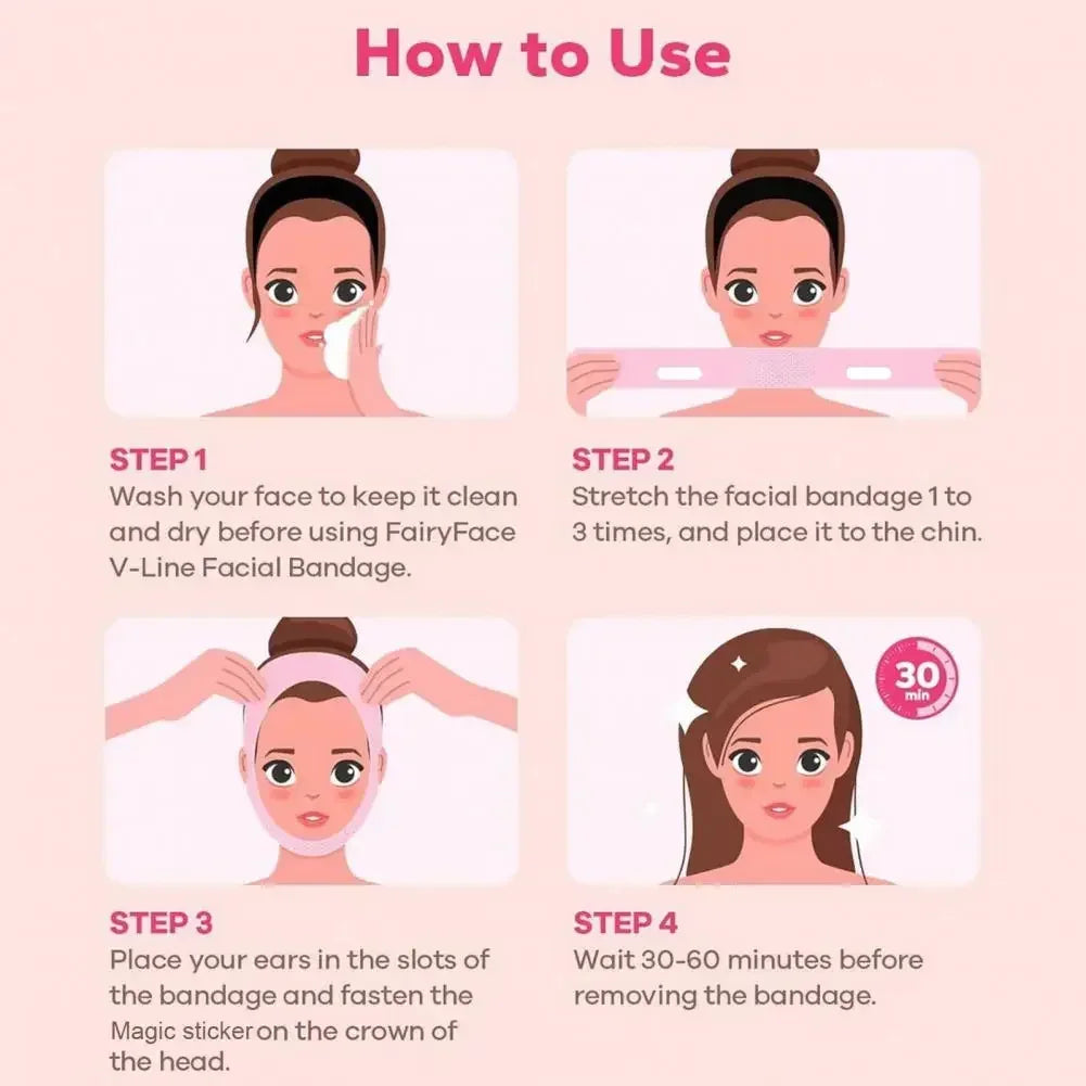 Face Slimming Facelift Head Strap