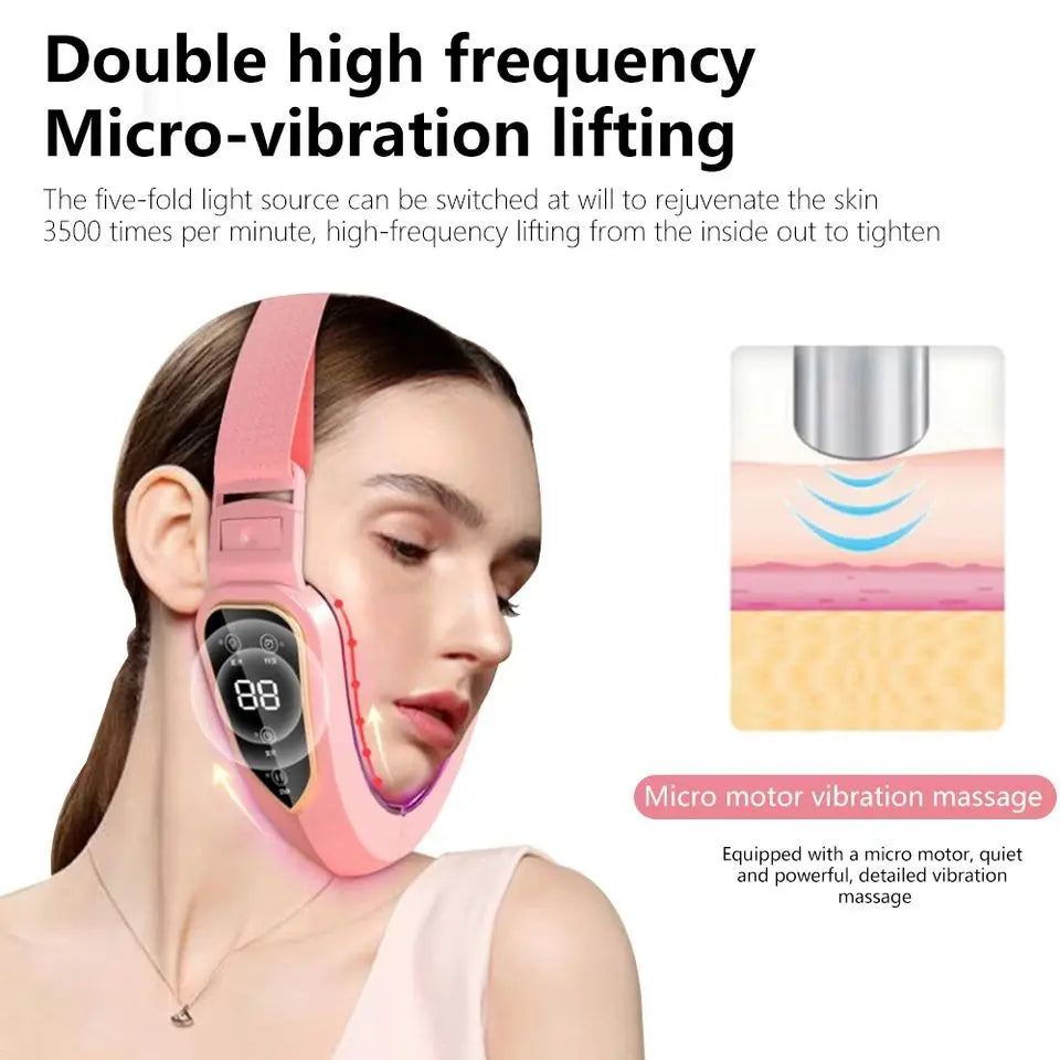LED V-Line Face Lifting Massager